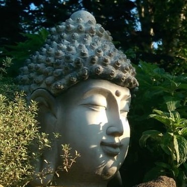 Buddhakopf Gartenneu